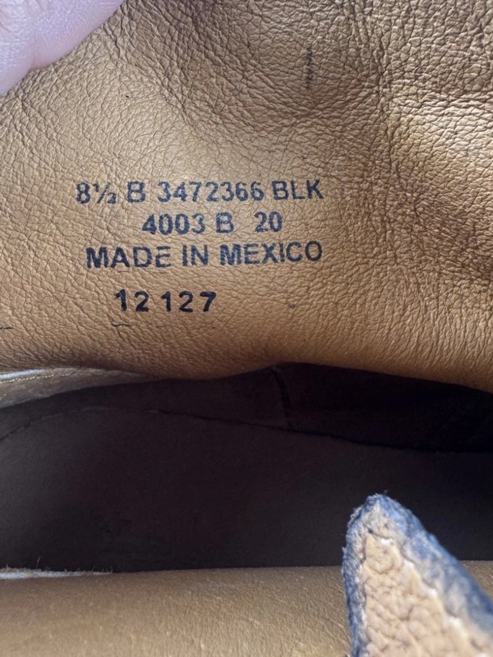 Frye Tyler Engineer Black Leather Ankle Boots size 8.5 retails $300 - Picture 7 of 7